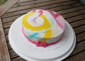 Marbré blanc et multicolore