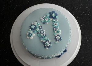 Fleuri camaïeu de bleu 2