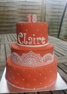 Gâteau à étages 4